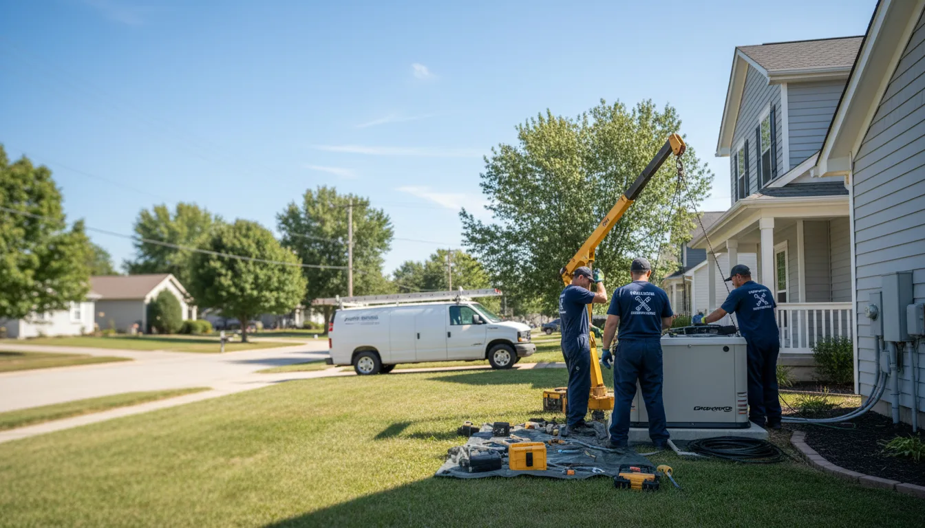 Generator Installation in Martins Ferry, OH near me